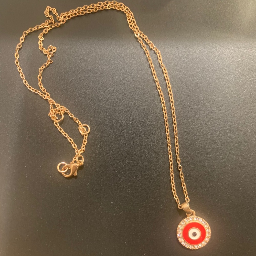 Evil eye necklace